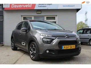 Citroen C3 1.2 PureTech Shine Automaat, navigatie, cruise-control, lm-velgen, boekjes, led, 2x sleut