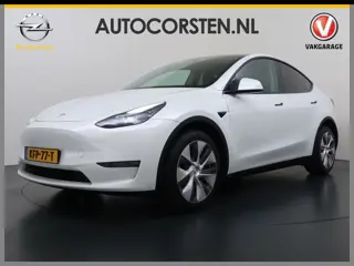 Tesla Model Y Long Range AWD 514pk Warmtepomp SOH 93% Leder Panoramadak Matrix-LED Autopilot Elektr.