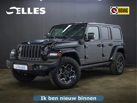 Jeep Wrangler Unlimited 4xe 380 Rubicon | 4X4 | Plug-in Hybride | Airco | Stoelverwarming | Stuurwie
