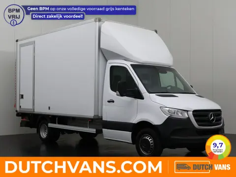 Mercedes-Benz Sprinter Automaat Dubbellucht Bakwagen | Laadklep | 2.38 Hoog | Dakspoiler | Zijdeur |