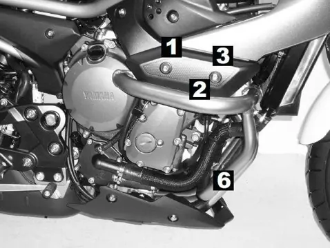 VALBEUGEL Yamaha XJ 600 Diversion 2008 - 2011 / 1960 - 2021