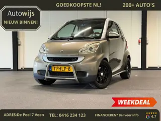 Smart Fortwo coupé 1.0 Passion|PANO|AUTOMAAT|STOELVERW|LEDER|SENSOREN