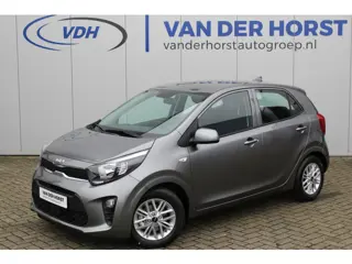 Kia Picanto 1.0-67pk DPi DynamicLine 5drs. Wegenbelasting slechts €. 32,- per mnd. Airco, camera, Ap