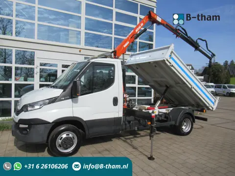 Iveco Daily 35C14 2.3 375 Kipper + ATLAS 35-A2 Kraan Krane Crane