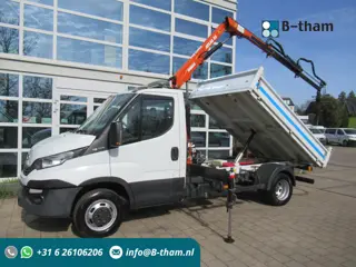 Iveco Daily 35C14 2.3 375 Kipper + ATLAS 35-A2 Kraan Krane Crane