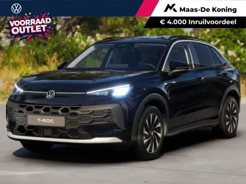 Volkswagen T-Roc Life First Edition 1.5 eTSI 116 PK 7 versn. DSG · Draadloze telefoonlader · Achteru