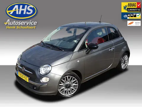 Fiat 500 0.9 TwinAir Turbo Cult XENON,LEER,AUTOMAAT,PANORAMADAK.
