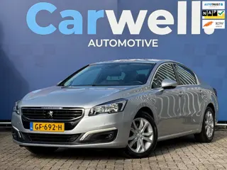 Peugeot 508 1.6 e-THP Allure|2e Eigenaar|HeadUp|Navi|Leder|STLvw|Climate|Cruise|PDC|DealerOnderhoude