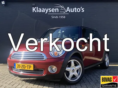 MINI Mini 1.6 Cooper Chili 120 pk | airco | half leder interieur | cruise control | elektrisch pakke