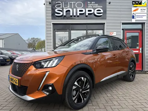 Peugeot E-2008 EV GT 50 kWh -SOH 95.75%-3 FASE-OPEN DAK-KEYLESS-LICHTMETALEN VELGEN-2 TONE LAK-LED-H