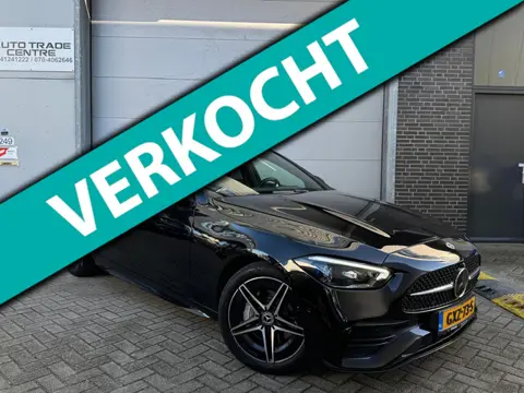 Mercedes-Benz C-klasse 300 e AMG Line [Dealer garantie|Pano|HUD|Memory|Stuur VW|Stoelverkoeling|Trek