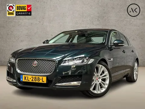 Jaguar XF 2.0 Portfolio 241Pk Automaat (SCHUIFDAK, VOLLEDIG DEALER ONDERHOUDEN, GROOT NAVI, MERDIAN 