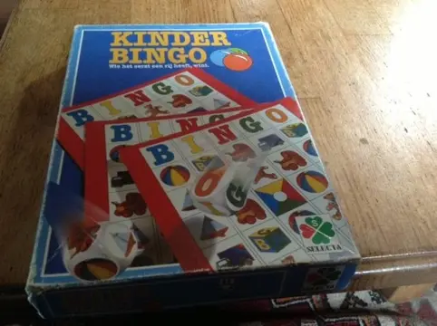 KINDERBINGO - de kleintjes kunnen hieraan meedoen