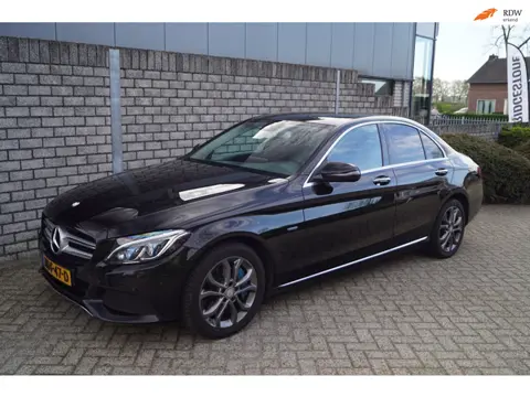 Mercedes-Benz C-klasse 350 e Business Solution Autom Half Leder Sportst Stoelverw Navi Camera Clima 