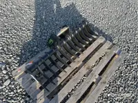 HAENER HBR1000-MS01 1000 mm Excavator Rake (Unused