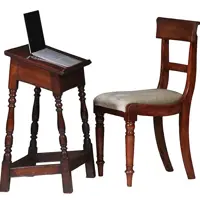 Bijbelstandaard of lezenaar in de vorm van een joint stool 19e eeuws