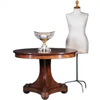 Vroeg Biedermeier bijzettafel of kleine eetkamertafel mahonie ca 1820