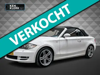 BMW 1-serie Cabrio 118i Verkocht!