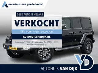 Jeep Wrangler Unlimited 4xe 380 Sahara | Plug-in/Leder/Cruise Adaptief/Stuur-/Stoelverw./Trekhaak