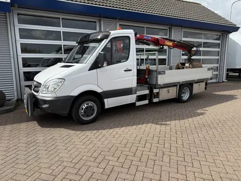 Mercedes-Benz 516CDI Open laadbak met kraan (C1) (bj 2009)