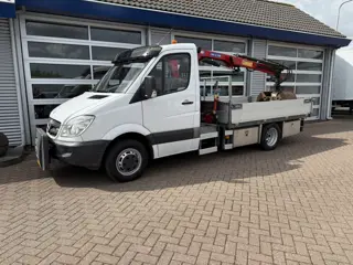 Mercedes-Benz 516CDI Open laadbak met kraan (C1) (bj 2009)