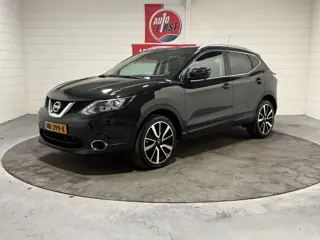 Nissan QASHQAI 1.2 Tekna, NL auto, Lage km stand, Leer, Panoramadak, 360 camera, Cruise, Clima, Trek