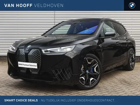 BMW iX xDrive50 High Executive / Panoramadak / Trekhaak / Adaptief onderstel / Soft-Close / Laserlig