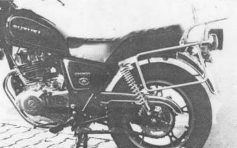 KOFFERBEUGELSET Suzuki GN 250 1970 - 2012