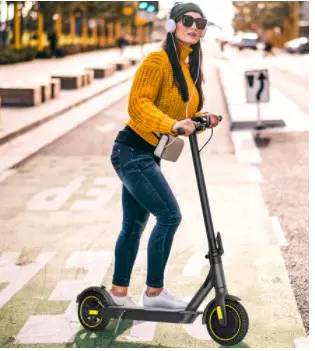 HappyRun HR365 MAX Folding Electric Scooter 10 inch Honeycom