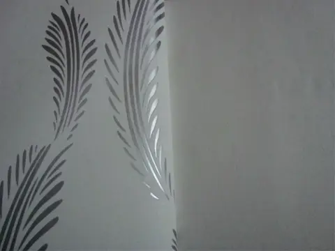 Retro zilver grijs trendy behang 33