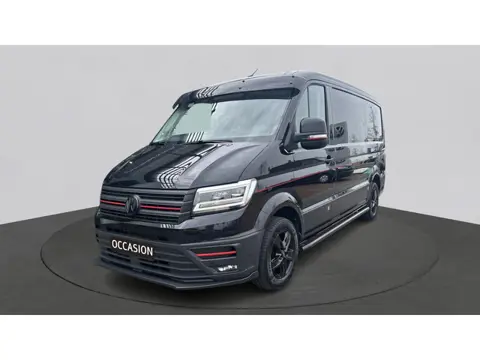 Volkswagen Crafter 35 2.0 TDI L3H2 Exclusive Hero Edition, Leder,betimmering,trekhaak,Chaffeursstoel
