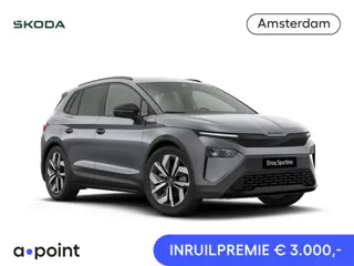 Skoda Elroq 60 Sportline | Adaptieve cruisecontrol | stoel- en stuurverwarming | Keyless entry | 20"