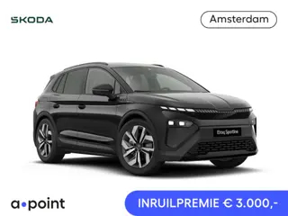Skoda Elroq 85 Sportline  | elektr. achterklep | Matrix LED | Travel Assist | Stuur - en stoelverwar