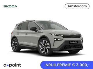 Skoda Elroq 85 Sportline  | elektr. achterklep | Matrix LED | Travel Assist | Stuur - en stoelverwar