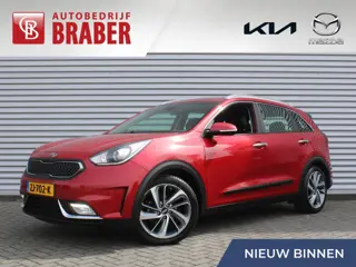 Kia Niro 1.6 GDi Hybrid DynamicLine | Trekhaak | 18" LM | Camera | Navi | Cruise | Clima | Half stof