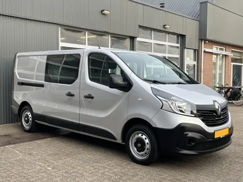 Renault Trafic 1.6 dCi L2H1 DC Marge Btw /Bpm vrij Airco Cruise controle Navigatie Dubbele cabine 1e