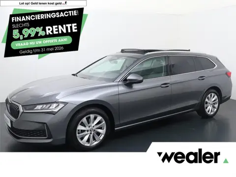 Skoda Superb Combi 1.5 TSI MHEV First Edition | 150 PK | Automaat | Trekhaak wegklapbaar | Panoramad