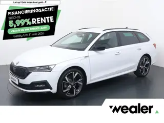 Skoda Octavia Combi 1.4 TSI iV PHEV Sportline Business | 204 PK | SoH 97% |  Automaat | Climate cont