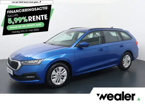 Skoda Octavia Combi 1.0 TSI Ambition | 110 PK | Trekhaak wegklapbaar | LED verlichting | Navigatiesy