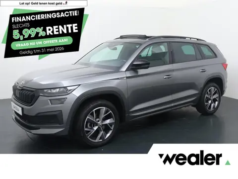Skoda Kodiaq 1.5 TSI Sportline Business 7p. | 150 PK | Automaat | Trekhaak wegklapbaar | Panoramadak