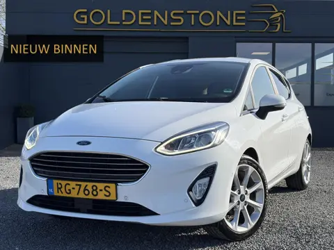 Ford Fiesta 1.0 EcoBoost Titanium 2e Eigenaar,6 Bak,Camera,Trekhaak,Navi,102pk,Pdc V+A,Lm velgen,5 D