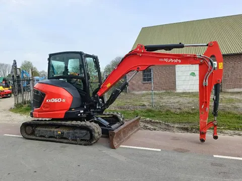 Kubota KX 060-5 minigraver 6 ton 2022 (bj 2022)