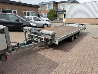 Henra MTK 3500KG Autotransporter met lier/ Kantelbaar