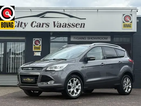 Ford Kuga 1.6 Titanium 150 pk org nl auto nap logisch climate ctr cruise ctr half leder pdc v/a afn 