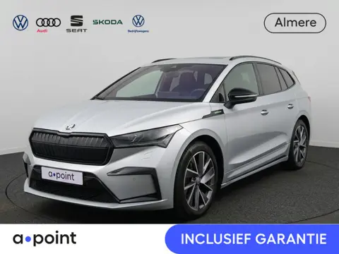 Skoda Enyaq iV 60 Sportline SOH 91% | 180pk | Trekhaak | Verwarmbare voorstoelen | Adaptieve cruise 