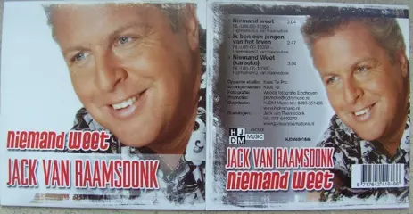 JACK VAN RAAMSDONK niemand weet