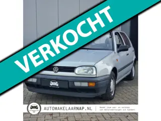 Volkswagen Golf 1.8 CL Org. NL / Slechts 82.071 Kilometer / Boekjes !! / Youngtimer /