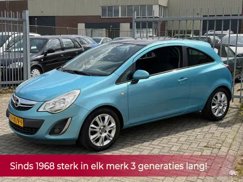 Opel Corsa 1.2-16V Cosmo Color Edition 86PK NL AUTO NAP! Airco l Cruise l Trekhaak l Zwart dak l LMV