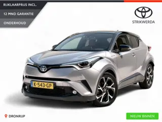 Toyota C-HR 1.8 Hybrid Bi-Tone Plus | Trekhaak | Leer | Stoel- stuurverwarming | LED | PDC V+A | ACC