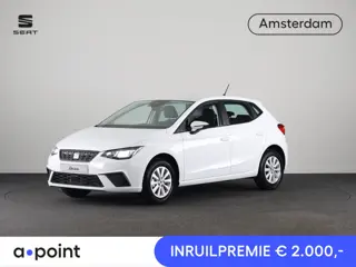 Seat Ibiza 1.0 EcoTSI Style | Trekhaakvoorbereiding | Glacial White Metallic